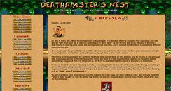 Desktop Screenshot of deathamster.flyingomelette.com