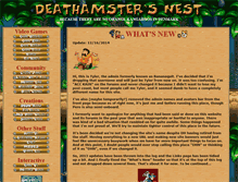 Tablet Screenshot of deathamster.flyingomelette.com